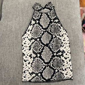 Zara High Neck Tank - never worn